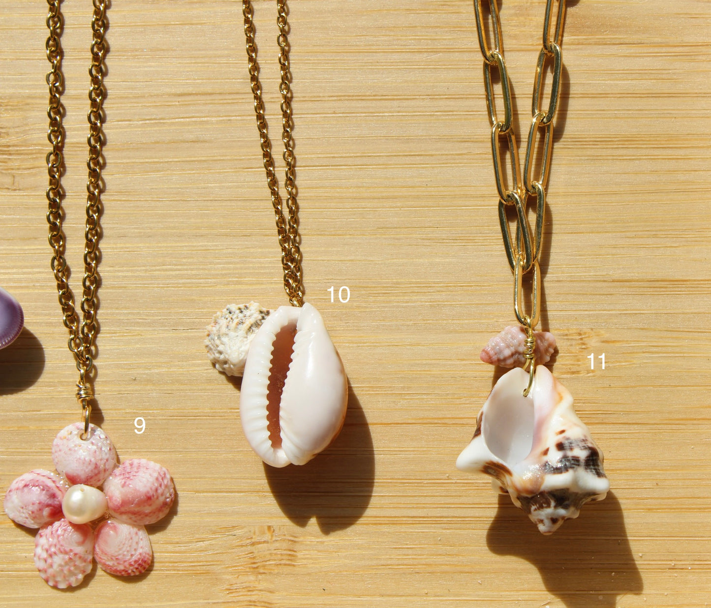 Sea shell necklace’s