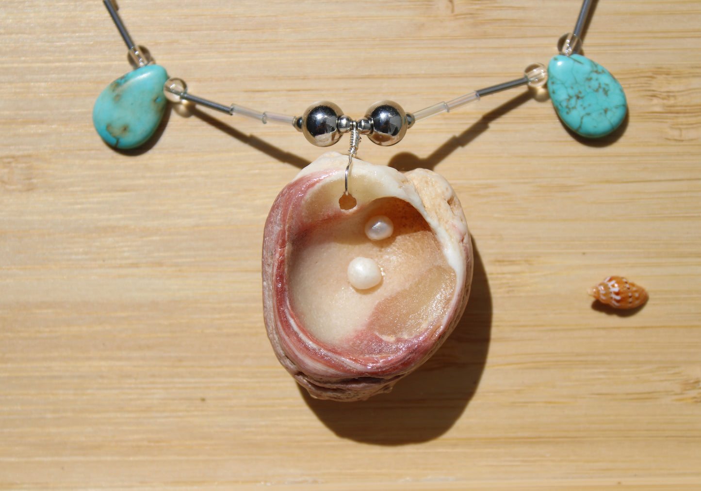 Sea shell necklace 015