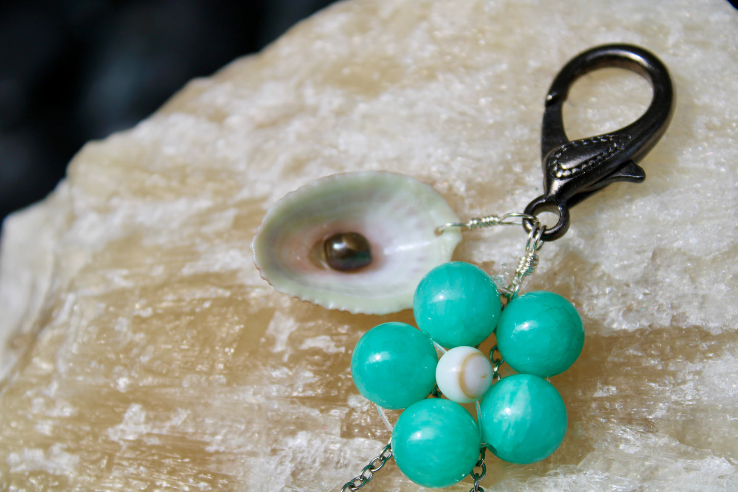 Sea beaded charm 00