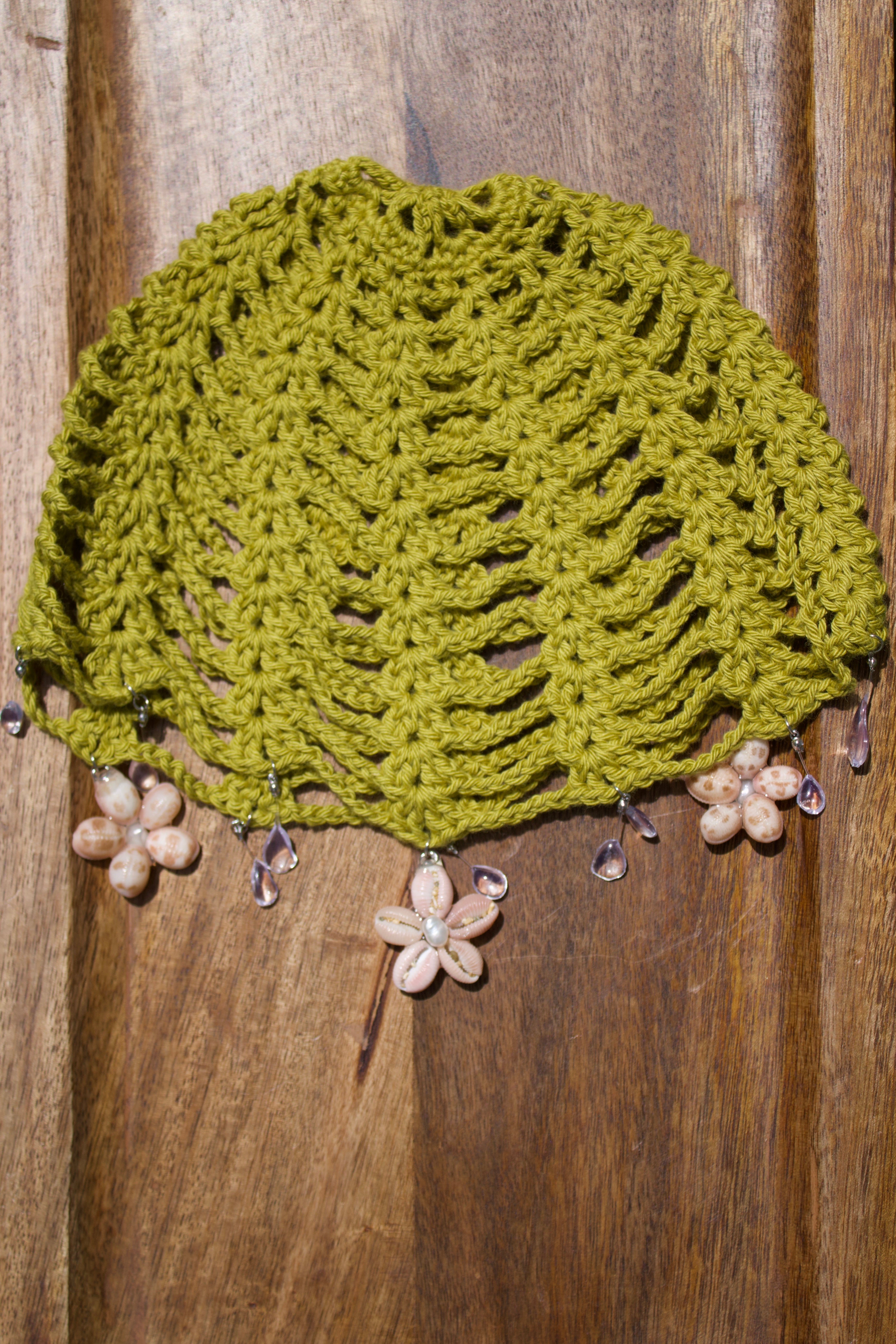 Flower Mesh Hat