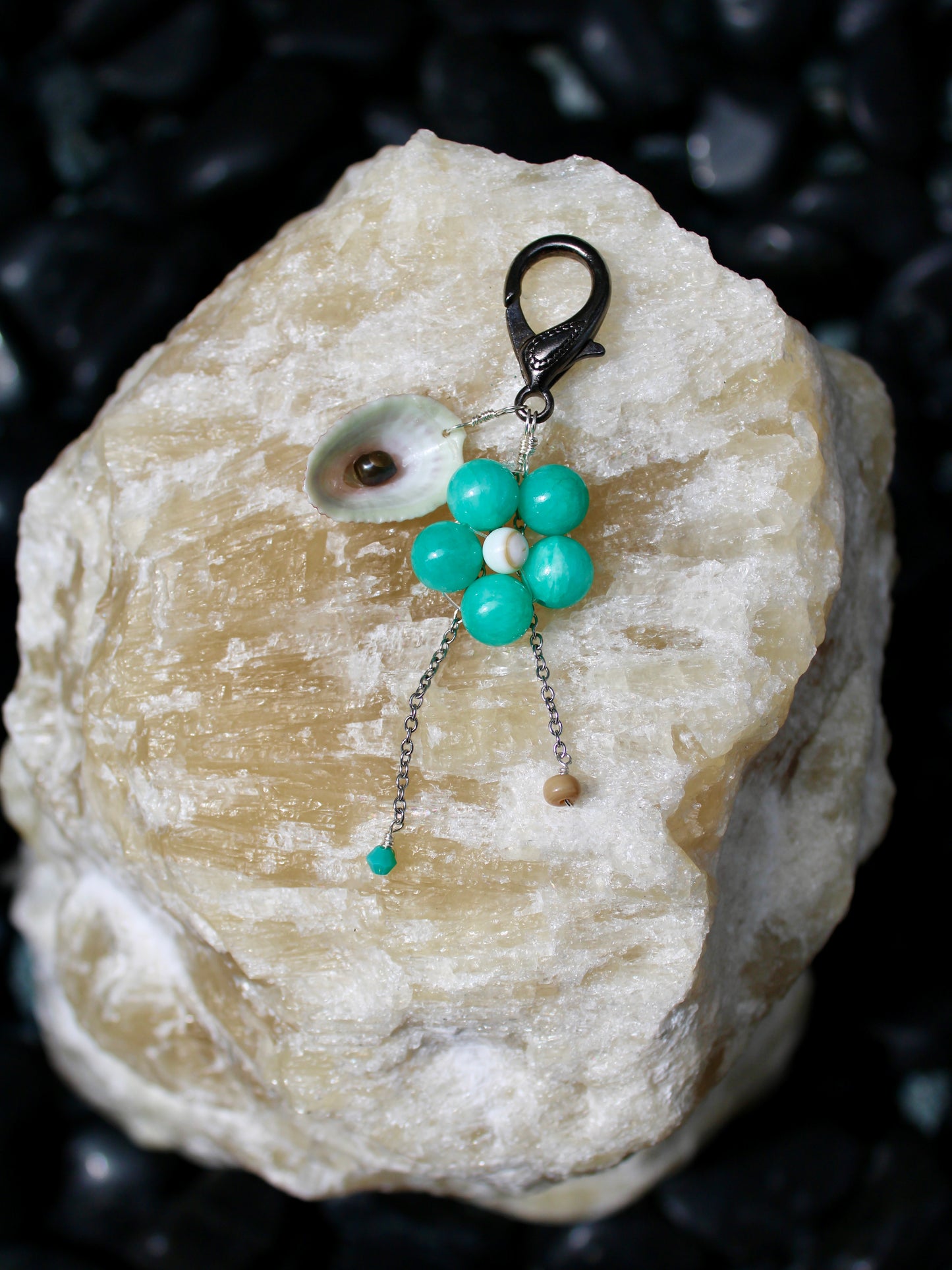 Sea beaded charm 00