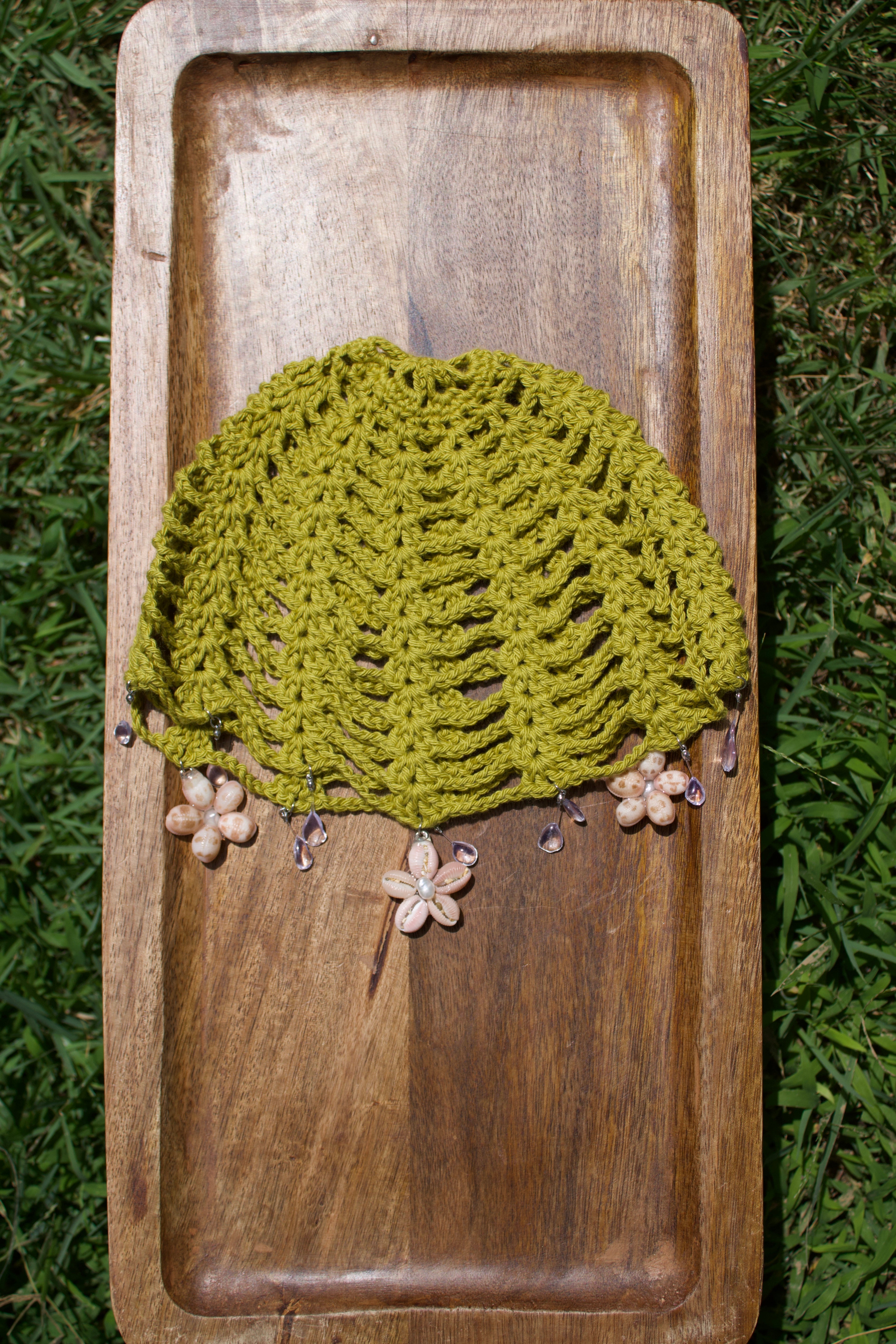 Flower Mesh Hat