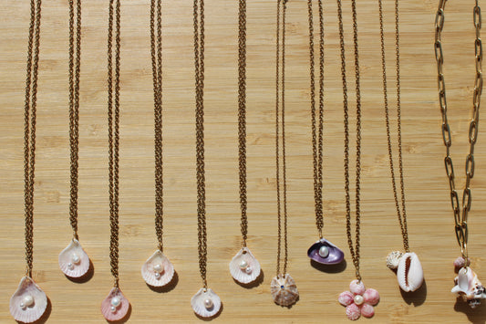 Sea shell necklace’s