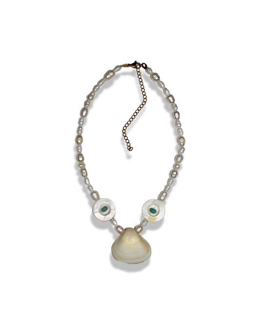 Sea shell necklace 001