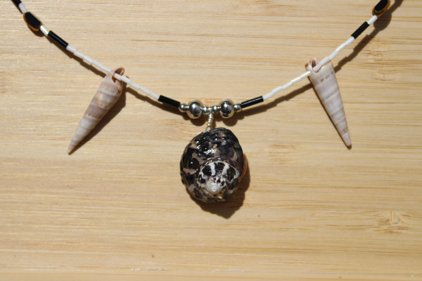 Sea shell body adornment 014