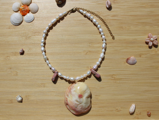 Sea shell necklace 004