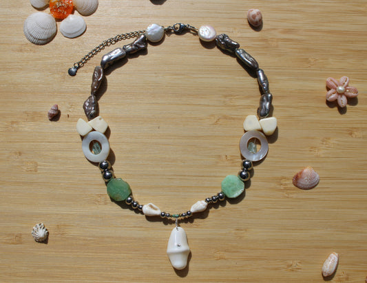 Sea shell necklace 008