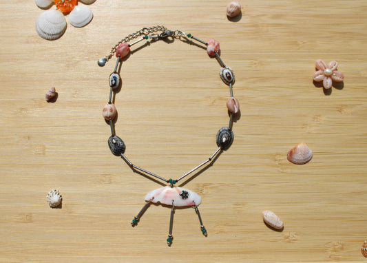 Sea shell necklace 006